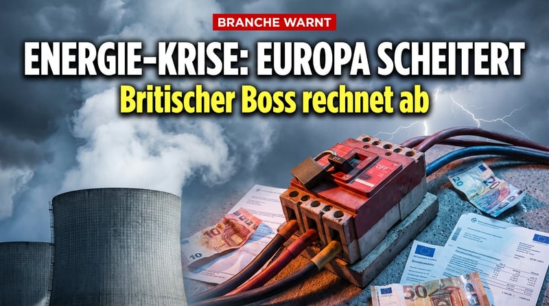 Britischer Energieboss zerlegt Europas Energiewende: „Als würde man wollen, dass sie scheitert"