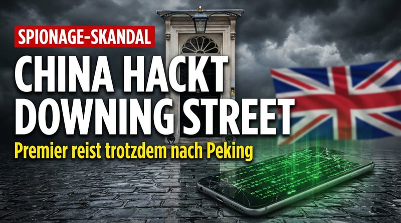 Britischer Premier hofiert Peking – während chinesische Hacker die Downing Street ausspionieren