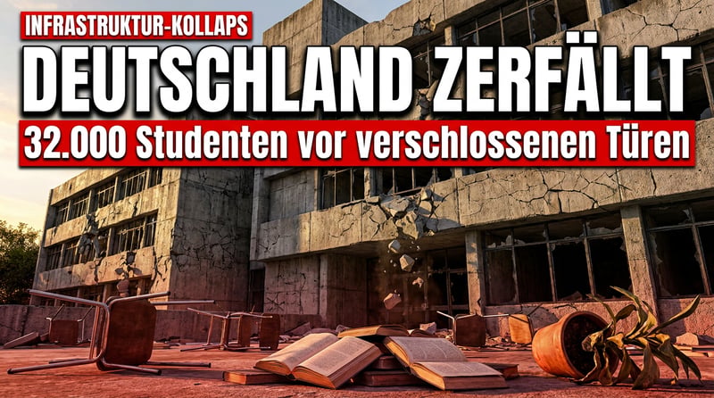 Bröckelnder Beton, bröckelnde Republik: TU Berlin sperrt Hauptgebäude über Nacht