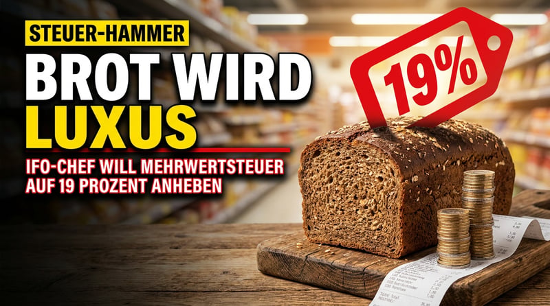 Brot zum Luxustarif: Warum der Plan des Ifo-Chefs den deutschen Verbraucher hart treffen würde