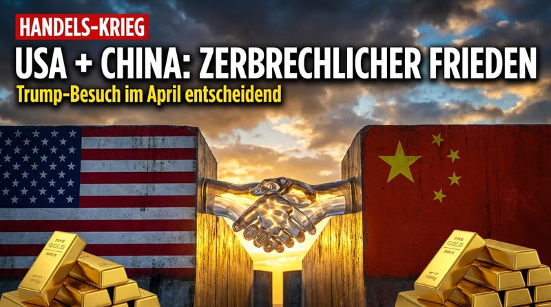 Brüchiger Waffenstillstand: USA und China tasten sich vor Trump-Besuch in Peking vorsichtig ab
