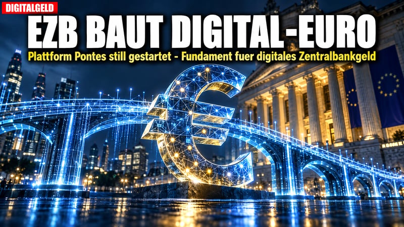 Brücke ins Digitalgeld: EZB baut still am Fundament des Digital-Euro