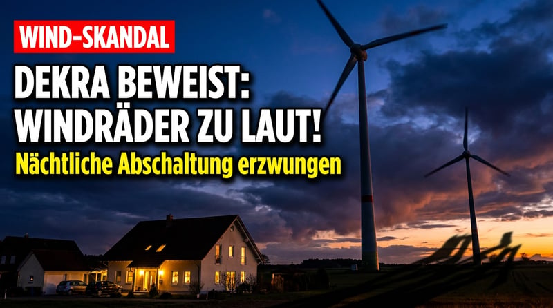 Brummton-Skandal in Baiereck: Wenn die heilige Energiewende den Bürgern den Schlaf raubt