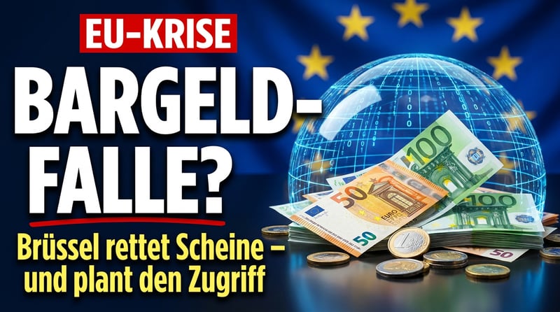 Brüssel entdeckt das Bargeld: Warum die plötzliche Rettungsaktion mehr Fragen aufwirft als sie beantwortet