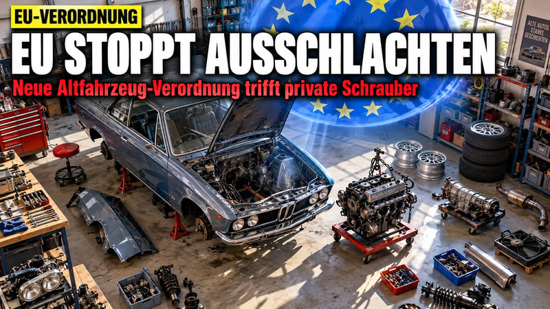 Brüssel greift in die Garage: Schluss mit dem freien Ausschlachten?