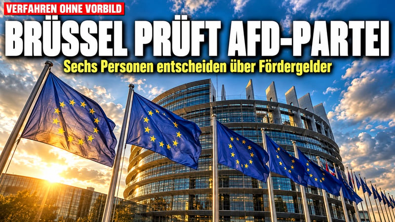 Brüssel greift nach der AfD-Europapartei: Wer jetzt Richter spielt