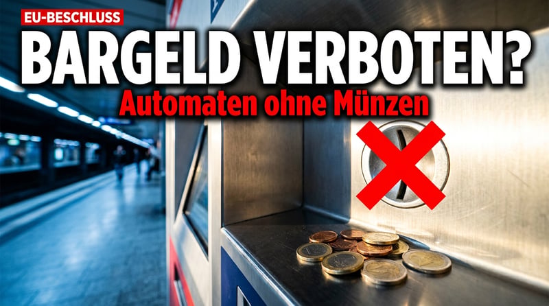 Brüssel im Visier des Bargelds: Droht der schleichende Tod der Münze am Fahrkartenautomaten?