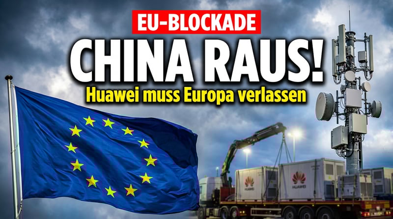 Brüssel macht Ernst: Chinesische Netzwerktechnik soll aus Europa verschwinden