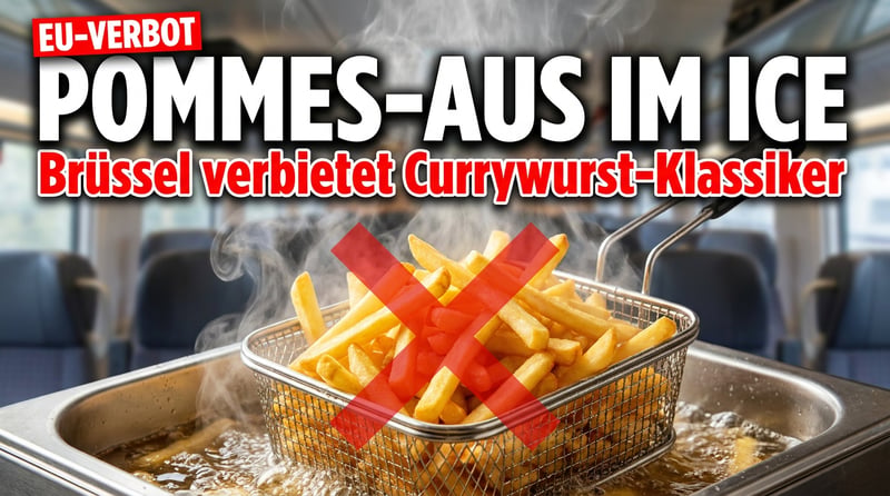 Brüssel macht Schluss mit Currywurst-Pommes: Wie eine EU-Verordnung Deutschlands Bordbistros in die Knie zwingt