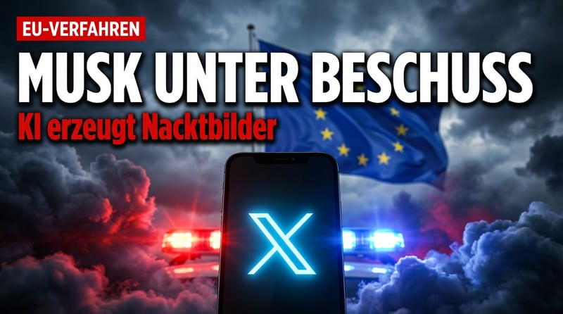 Brüssel nimmt Musks X ins Visier: EU-Kommission eröffnet Verfahren wegen KI-generierter Nacktbilder