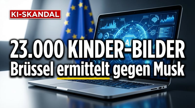 Brüssel nimmt Musks X ins Visier: Skandal um sexualisierte KI-Bilder von Kindern erschüttert Europa
