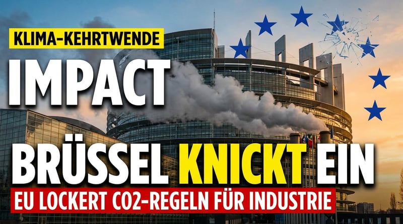 Brüssel rudert zurück: Die Klima-Ideologie zerbricht an der wirtschaftlichen Realität