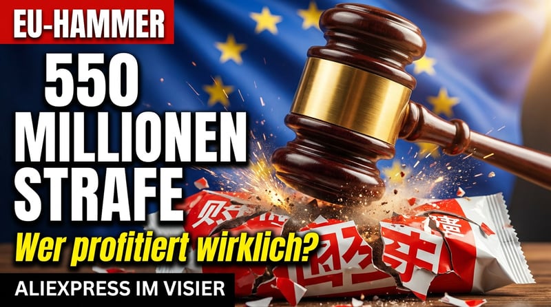 Brüssel schlägt zu: 550 Millionen Euro Strafe gegen AliExpress – doch wem nützt es wirklich?