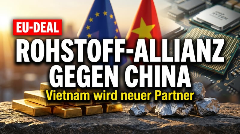 Brüssel sucht neue Partner: EU und Vietnam schmieden Rohstoff-Allianz gegen China
