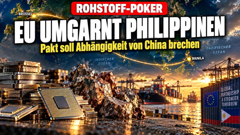 Brüssel umgarnt Manila: Neuer Pakt gegen Chinas Rohstoff-Macht!