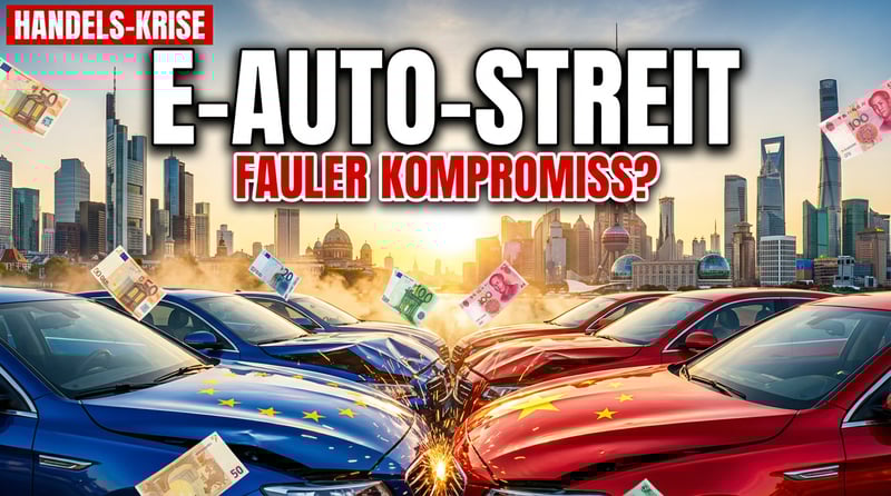 Brüssel und Peking: Ein fragwürdiger Kompromiss im E-Auto-Streit