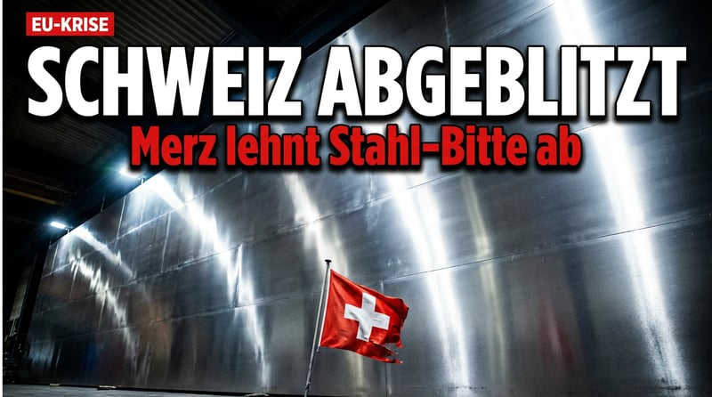Brüssel zeigt der Schweiz die kalte Schulter: Parmelin scheitert bei Merz mit Stahl-Bitte