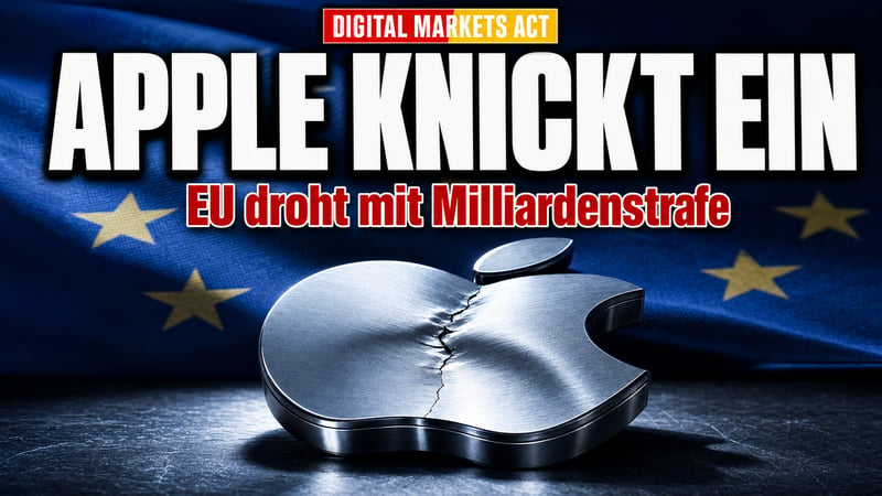 Brüssel zeigt die Zähne: Apple knickt vor der EU ein