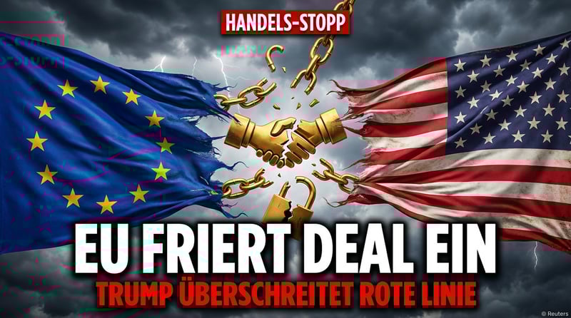 Brüssel zeigt Zähne: EU friert Handelsabkommen mit Washington ein