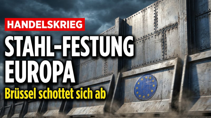 Brüssel zieht die Notbremse: Stahl-Festung Europa schottet sich ab
