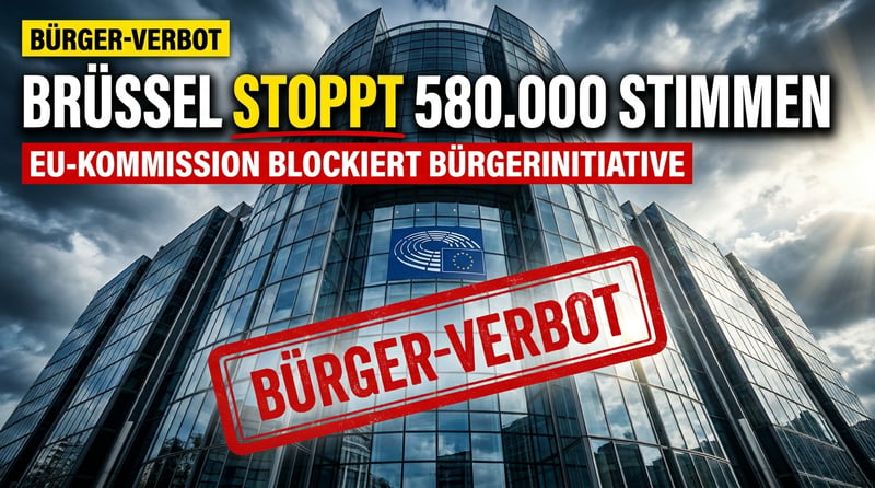 Brüssel zieht die Notbremse: Wenn 580.000 Bürger plötzlich zur „verbotenen Frage“ werden
