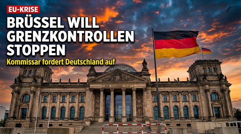 Brüsseler Bevormundung: EU-Kommissar will Deutschland die Grenzkontrolle verbieten