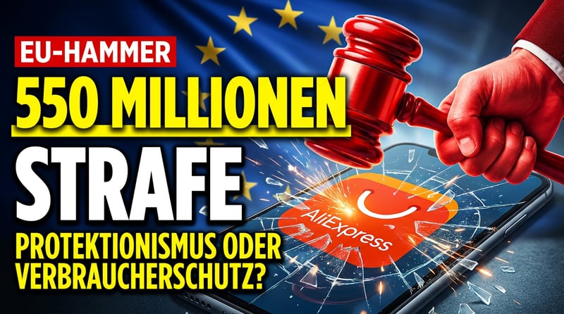 Brüsseler Bußgeld-Karussell: 550 Millionen gegen AliExpress – Verbraucherschutz oder verkappter Protektionismus?