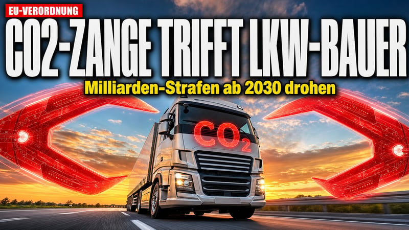Brüsseler CO2-Zange: Jetzt geraten Europas Lkw-Bauer unter die Räder