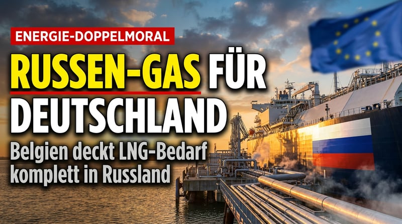 Brüsseler Doppelmoral: Belgien deckt seinen kompletten LNG-Bedarf in Russland – und Deutschland hängt am Tropf