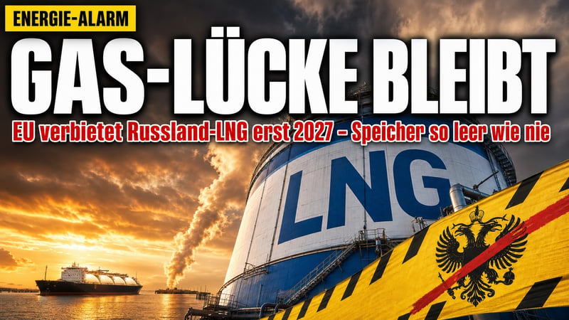 Brüsseler Gas-Deal: Ausnahme für Russland-LNG, aber kein Ersatz!