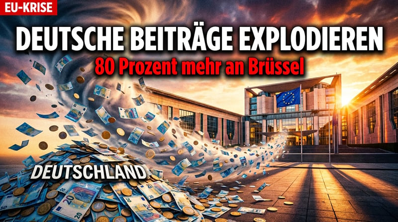 Brüsseler Geldsegen auf deutsche Kosten: Beiträge sollen um 80 Prozent explodieren