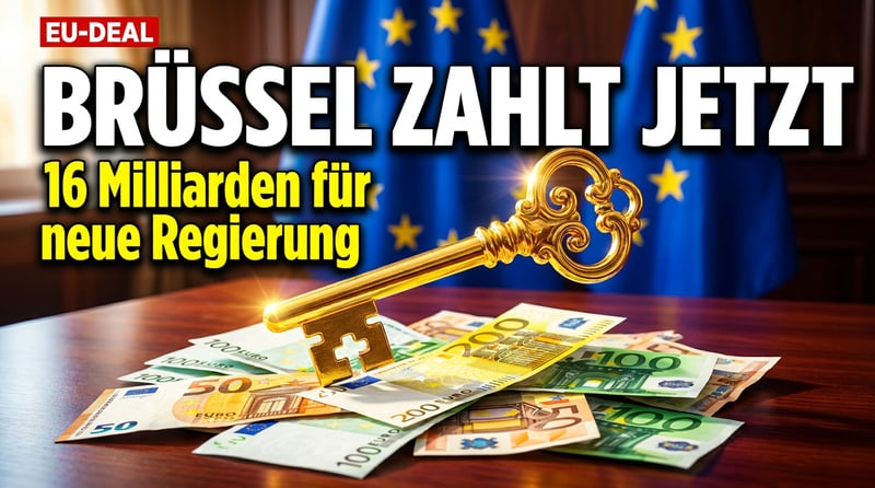 Brüsseler Geldsegen mit Beigeschmack: 16 Milliarden für Ungarn – sobald die Regierung „passt“