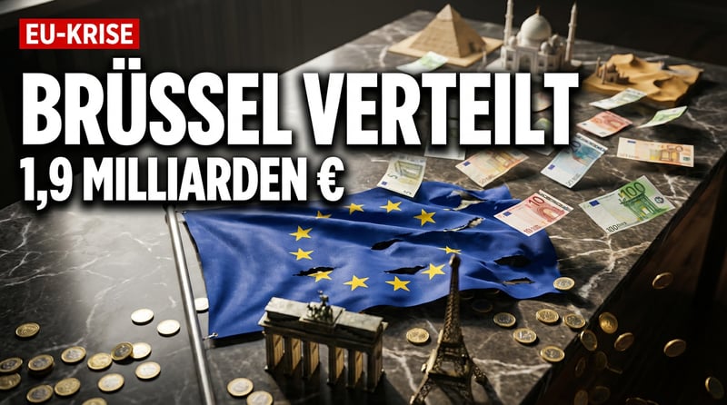 Brüsseler Geldverteilung: Fast zwei Milliarden Euro für die Welt – während Europa selbst strauchelt