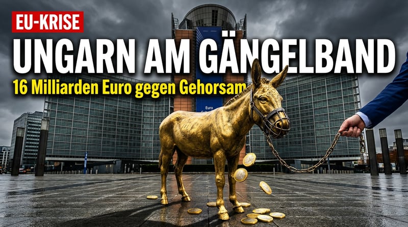 Brüsseler Goldesel mit Maulkorb: Wie Ungarn an die kurze Leine der EU-Bürokraten gelegt wird