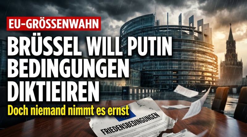 Brüsseler Größenwahn: EU will Russland Friedensbedingungen diktieren – und niemand nimmt es ernst