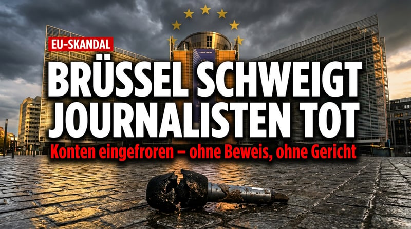 Brüsseler Heuchelei: Wie die EU Pressefreiheit predigt und Journalisten ruiniert