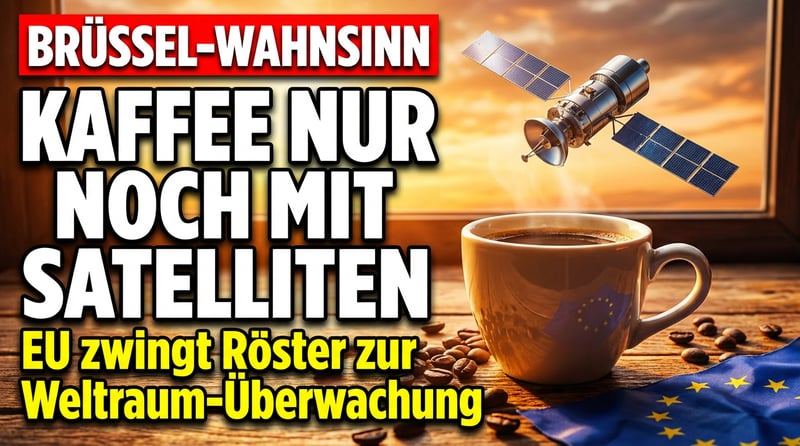 Brüsseler Kaffee-Wahnsinn: Ohne Satelliten bald keine Bohne mehr in Europas Tassen