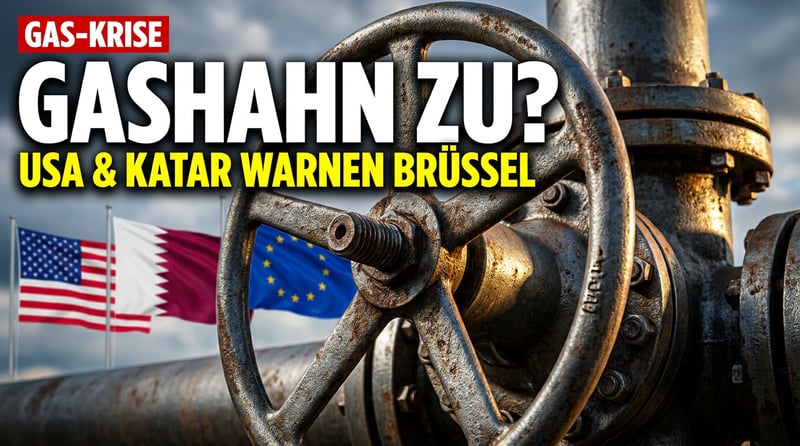 Brüsseler Klimawahn am Scheideweg: Wenn Katar und die USA der EU den Gashahn zudrehen könnten