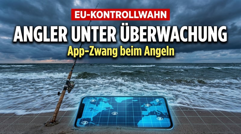Brüsseler Kontrollwahn erreicht die Angelrute: EU zwingt Freizeitfischer zur digitalen Überwachung