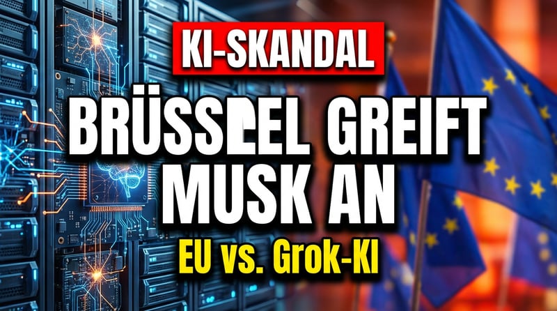 Brüsseler Kontrollwahn: EU nimmt Musks KI Grok ins Visier