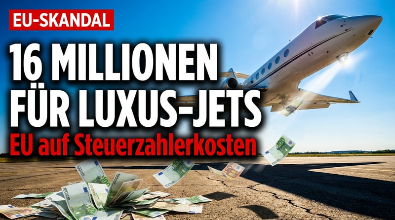 Brüsseler Luxus auf Steuerzahlerkosten: EU plant 16 Millionen Euro für Privatjets