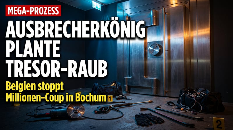 Brüsseler Mammutprozess: Wie ein französischer „Ausbrecherkönig“ einen Millionen-Coup im Ruhrgebiet plante