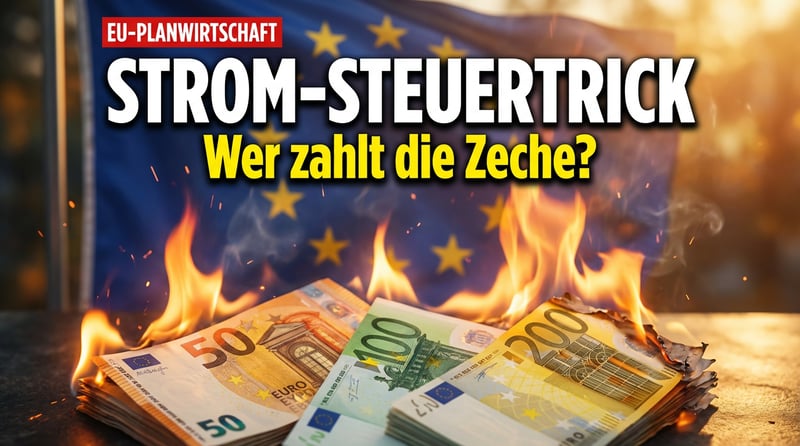 Brüsseler Planwirtschaft: EU will Stromsteuer senken – doch wer zahlt am Ende die Zeche?