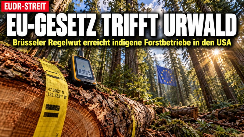 Brüsseler Regelwut: EU-Waldgesetz trifft Indigene in den USA!