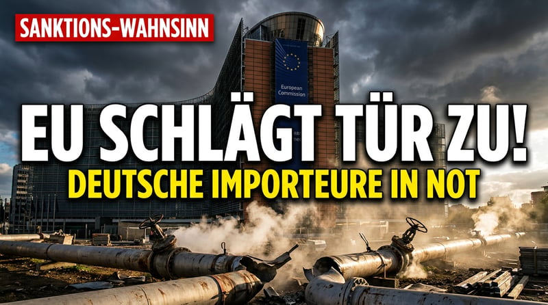 Brüsseler Sanktionswahn: Wie die EU deutschen Gasimporteuren die letzte Tür zuschlägt