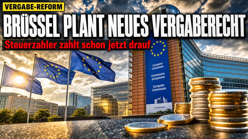 Brüsseler Vergabe-Hammer: Wird der Steuerzahler wieder zur Kasse gebeten?