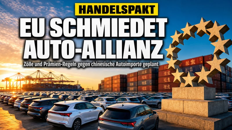 Brüssels Anti-China-Pakt: Wer künftig noch Prämie kassiert