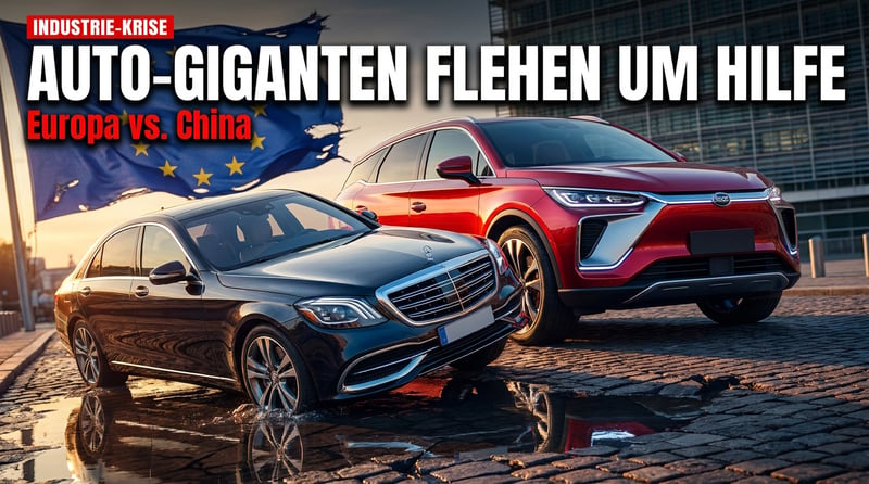 Brüssels Autobosse betteln um Schutz: Wie Europas einst stolze Industrie vor China kapituliert
