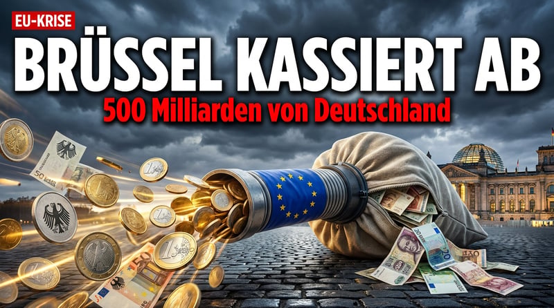 Brüssels Billionen-Gier: Wie die EU Deutschland zur Melkkuh des Größenwahns degradiert