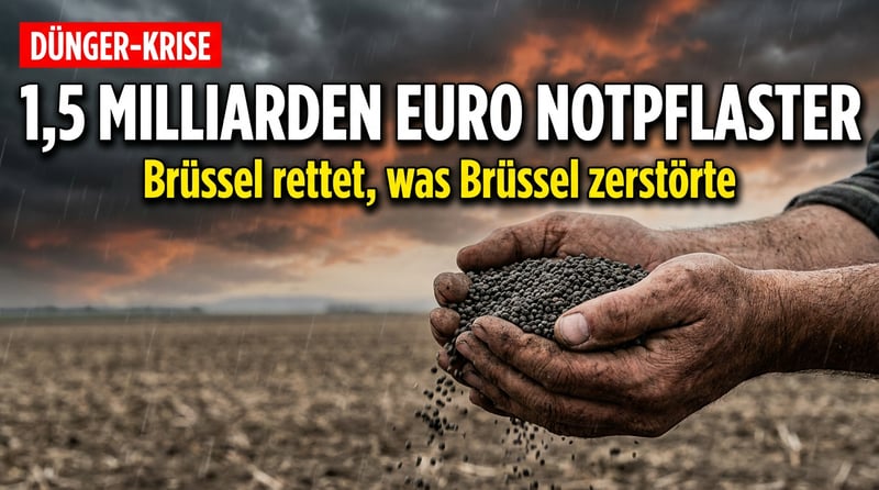 Brüssels Düngemittel-Notpflaster: 1,5 Milliarden Euro gegen eine hausgemachte Krise